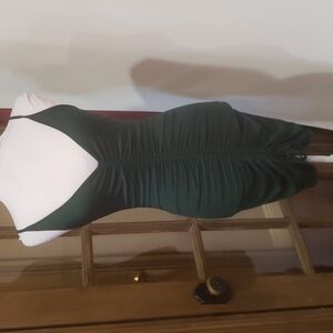 Fashion Nova Dark Green Mini Dress